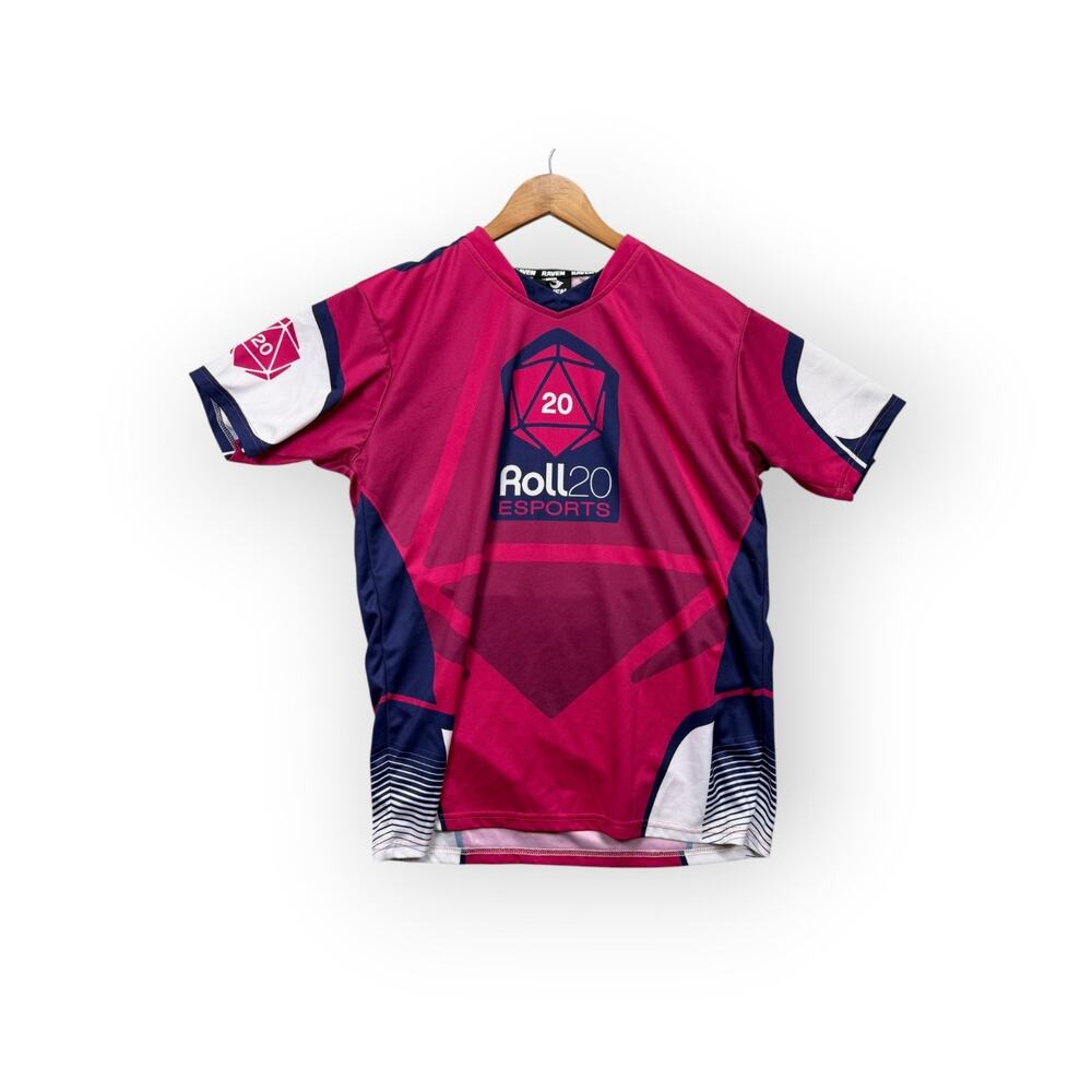Raven Roll20 ESports Heroes of the Storm Team Gaming Jersey Men's Meta Shirt L